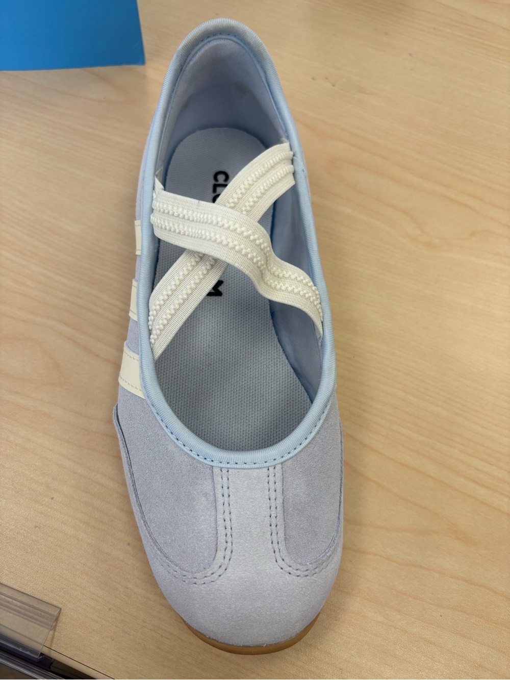 adidas Women's barreda Mary Jane ballet Sneakers with White Stripes - Picture 7 of 7